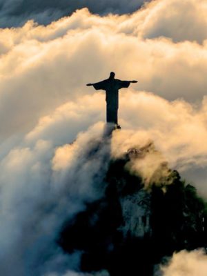 La statua del Cristo Redentore a Rio de Janeiro