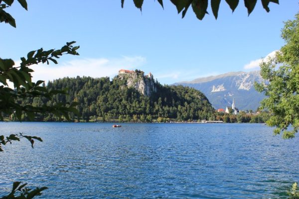 Il castello di Bled in Slovenia