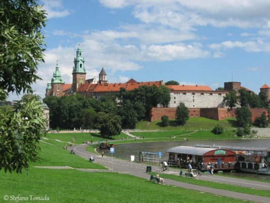 Il castello di Wawel a Cracovia