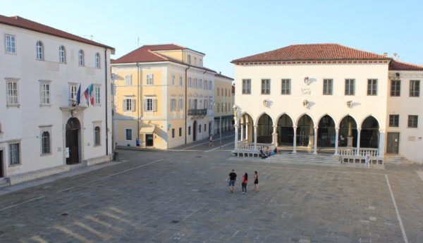 Piazza Tito a Capodistria