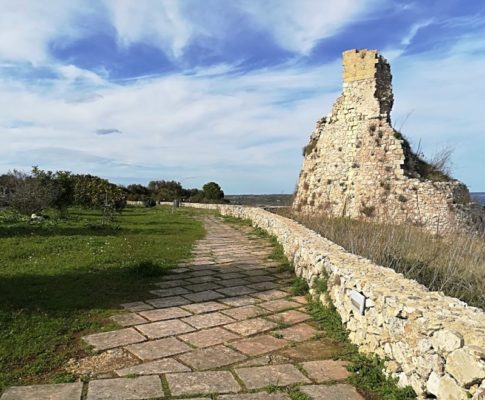 Torre costiera nel comune di Tiggiano in Salento