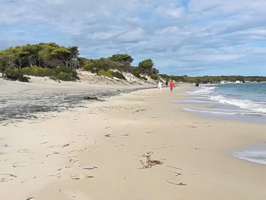 La spiaggia di Alimini nel Salento