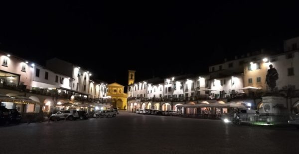 Piazza Matteotti a Greve in Chianti