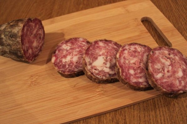 Il salame fresco friulano