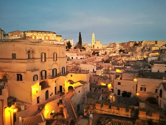 Tramonto sui Sassi di Matera