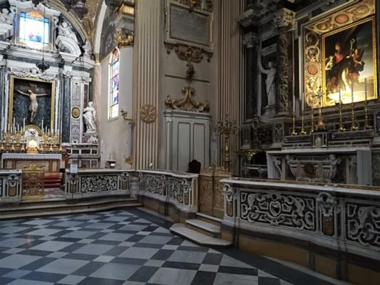 Un particolare interno del Duomo di Lecce