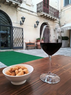 Aperitivo a base di Negroamaro a Lecce