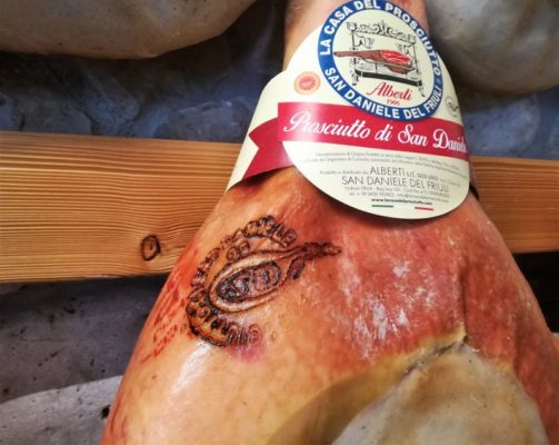 Il marchio del Prosciutto di San Daniele DOP