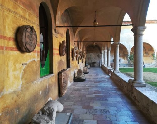 Il chiostro del convento di Bassano del Grappa