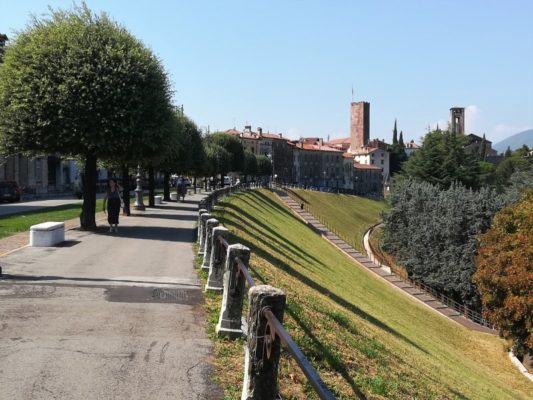 Il Viale dei Martiri a Bassano del Grappa