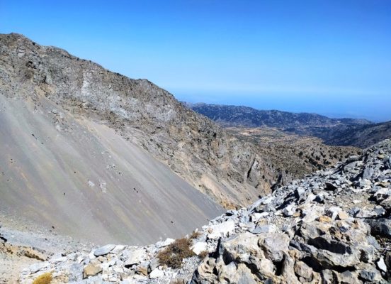 Trekking sul monte Gingilos a Creta