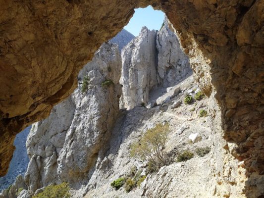 Il sentiero del monte Gingilos a Creta