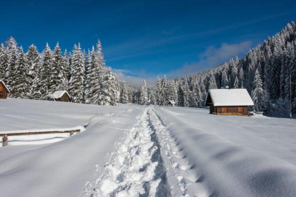 La Val Bartolo innevata