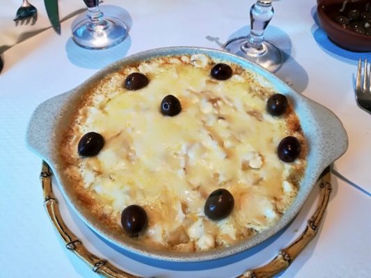 Piatto di Bacalhau com Natas