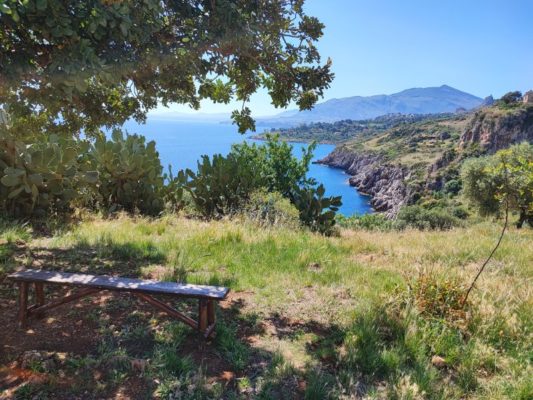 Panorama della Riserva Naturale dello Zingaro in Sicilia