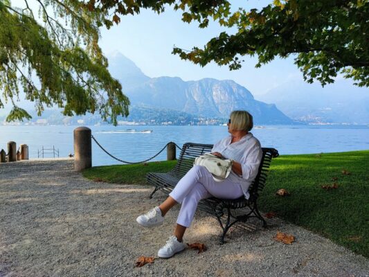 Panorama of Lake Como from Bellagio