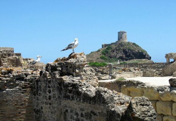 Il sito archeologico di Nora in Sardegna