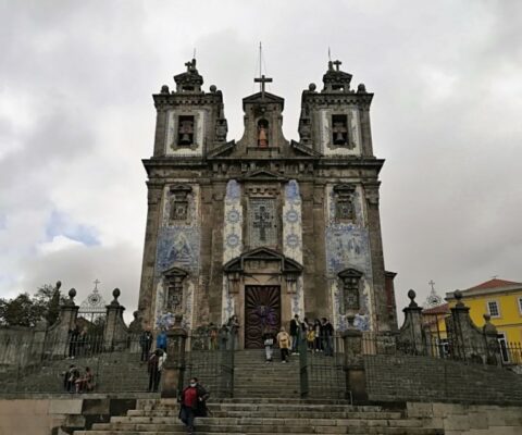 La chiesa di San Ildefonso ad Oporto