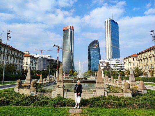 Piazzale Giulio Cesare a City Life Milano