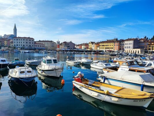 Il porto di Rovigno