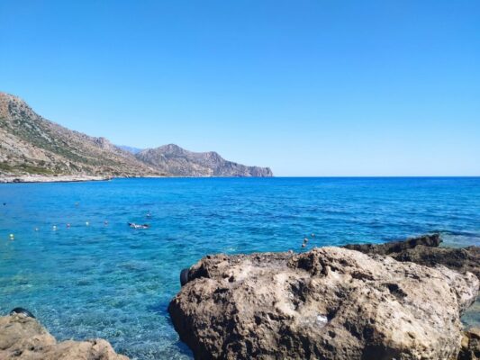 Spiaggia di Gialiskári a Paleóhora (Creta)