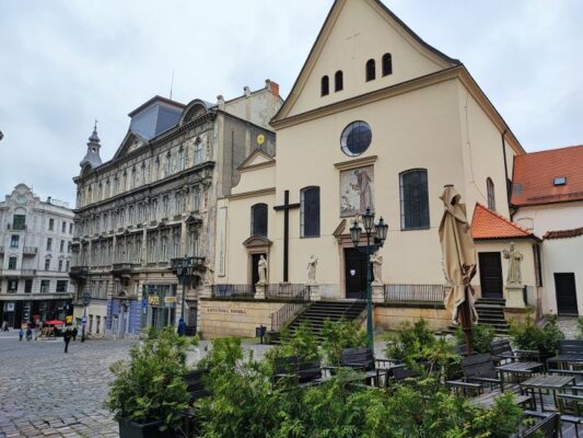 La chiesa dei Cappuccini a Brno