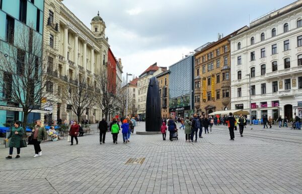 Náměstí Svobody a Brno