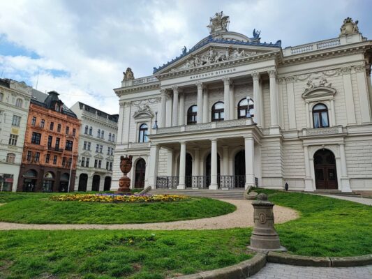 Il Teatro Mahen a Brno