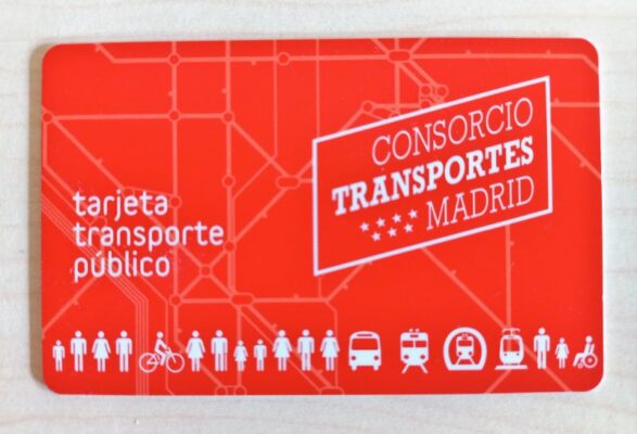 Tessera Trasporti Pubblici Madrid