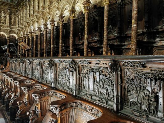 Il coro della Cattedrale di Toledo