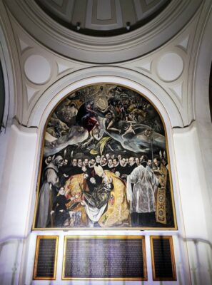 "Il seppellimento del Conte di Orgaz" di El Greco