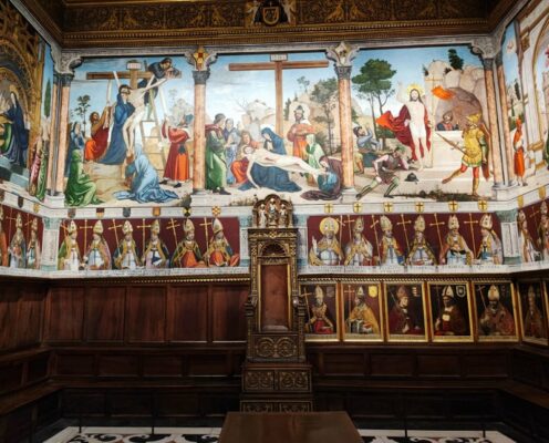 La Sala Capitolare della Cattedrale di Toledo