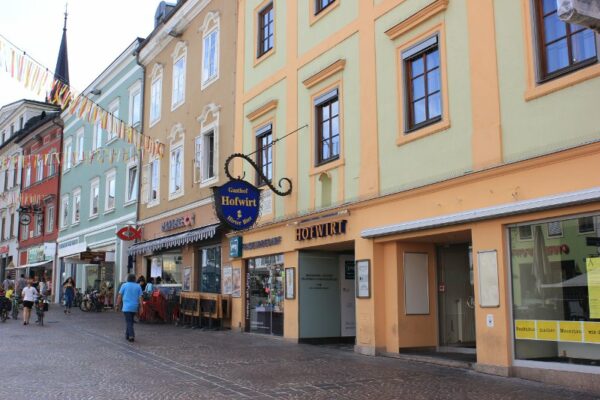 Il centro storico di Villach