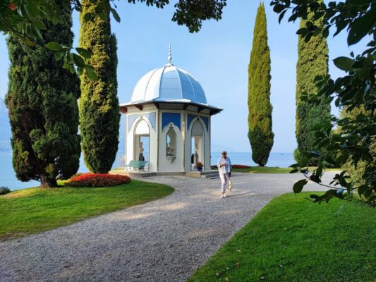 Il giardino di Villa Melzi a Bellagio