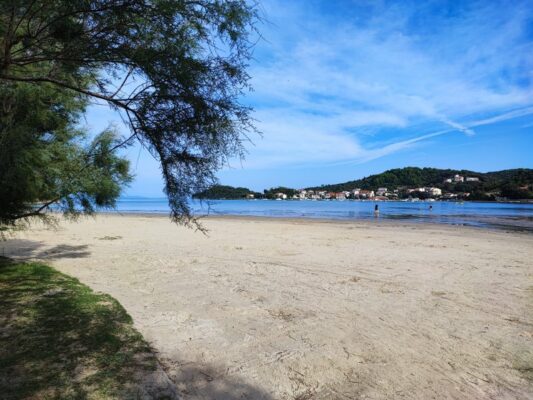 Plaža Mel a Kampor isola di Rab