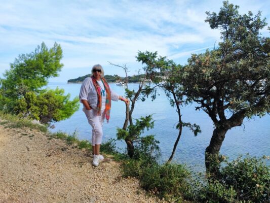 Sentiero Capo Fronte a Kampor isola di Rab