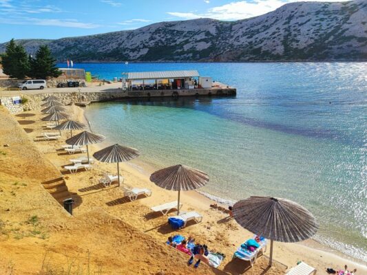 Spiaggia Pudarica isola di Rab