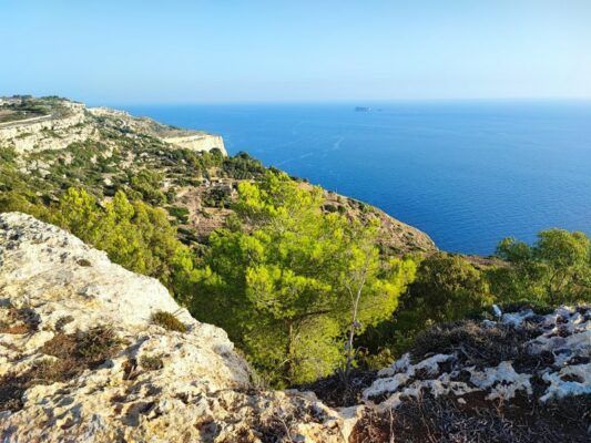 Le scogliere di Dingli a Malta