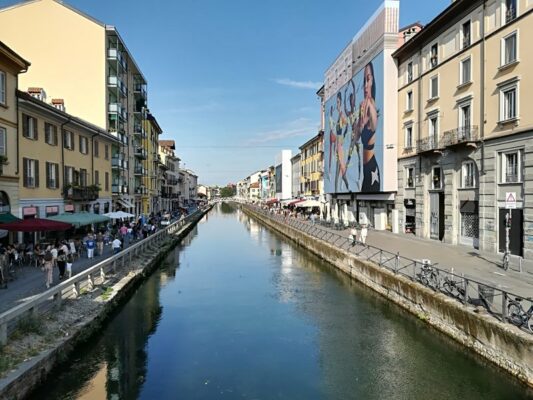 Il Naviglio Grande a Milano