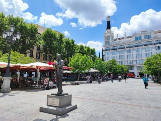 Plaza de Santa Ana a Madrid