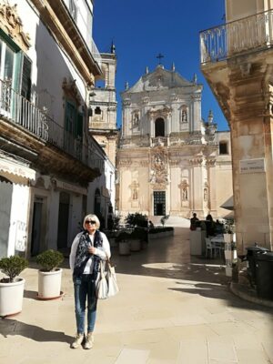 La facciata della Collegiata di San Martino a Martina Franca