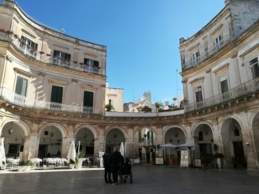 Piazza Maria Immacolata a Martina Franca