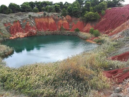 La Cava di Bauxite di Orte in Salento