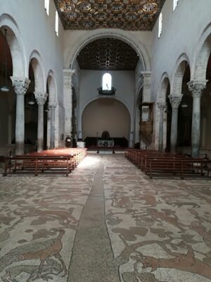 L'interno della Cattedrale di Otranto