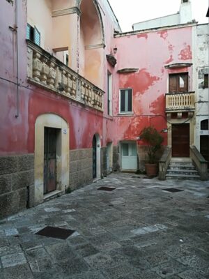 Scorcio caratteristico di Specchia in Salento