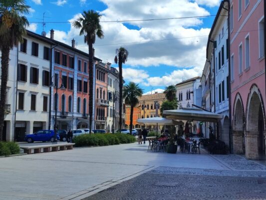 Corso Martiri della Libertà a Portogruaro