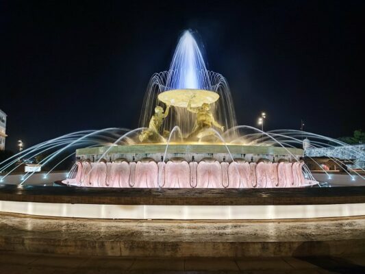 La Fontana dei Tritoni a La Valletta