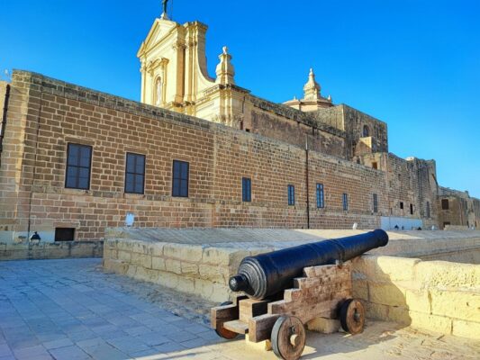 Il-Kastell a Victoria isola di Gozo