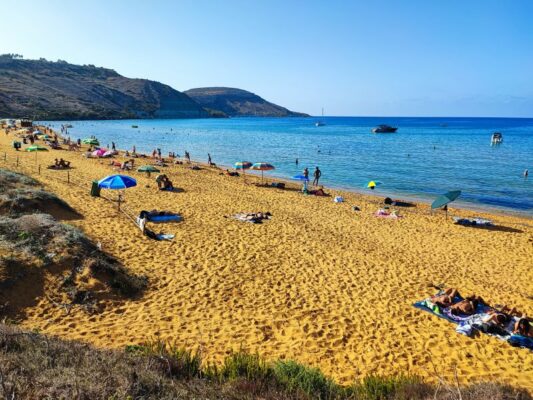 Ramla Bay isola di Gozo