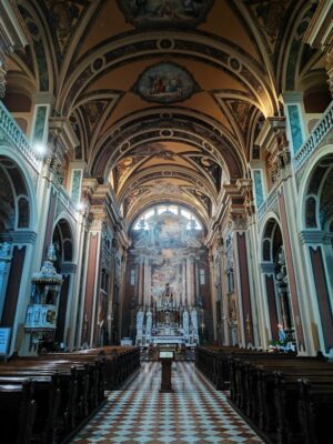 L'interno della Chiesa di Santo Ignazio a Gorizia